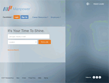 Tablet Screenshot of manpower.co.nz