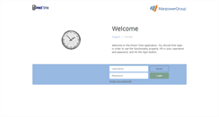 Desktop Screenshot of directtime.manpower.fi